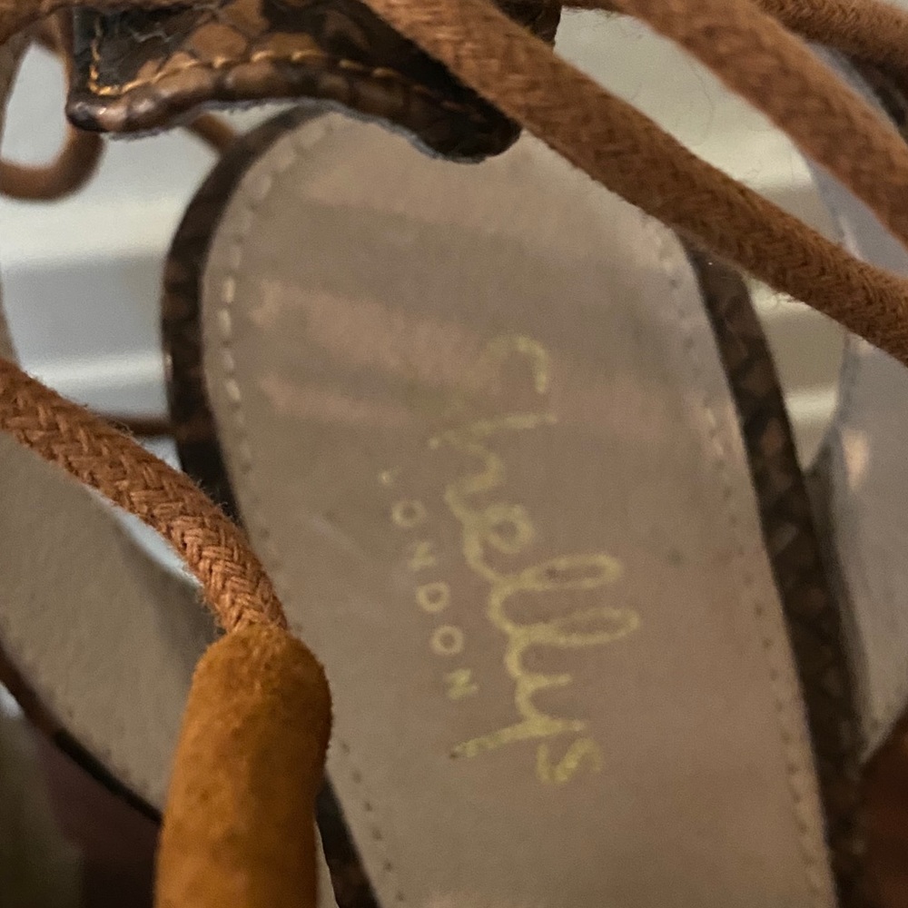 Shellys London Women's Brooklyn Wedge Sandal - Picture 6 of 6
